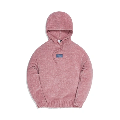 Pre-owned Kith  Hayes Chenille Hoodie Pale Mauve