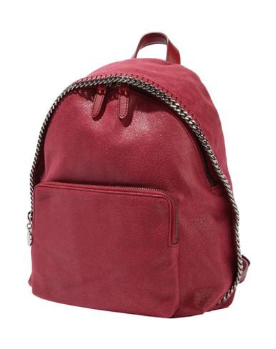 Stella Mccartney Backpack & Fanny Pack In Garnet