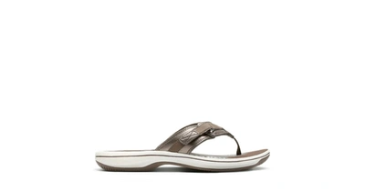 Clarks Breeze Sea Sandal In Grey
