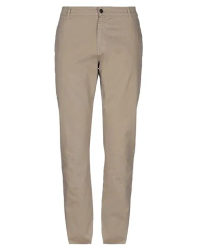 Grey Daniele Alessandrini Pants In Beige