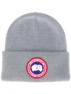 Canada Goose Arctic Dic Toque Beanie In Grey