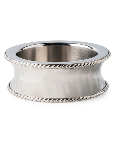 Juliska Graham Wine Coaster In Silver Met