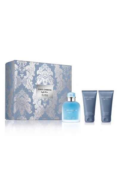 Dolce & Gabbana Men's 3-pc. Light Blue Eau Intense Pour Homme Gift Set