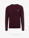 Fred Perry Sweater In Red