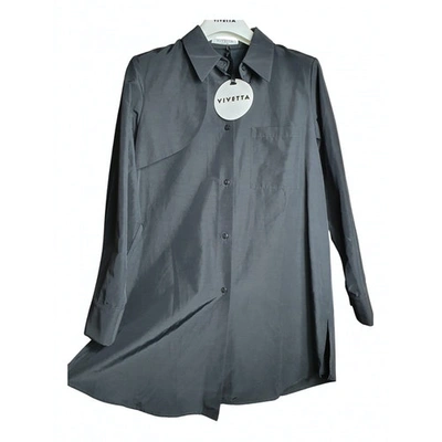Pre-owned Vivetta Silk Shirt In Black
