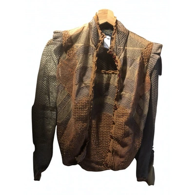 Pre-owned Christian Lacroix Gold  Top