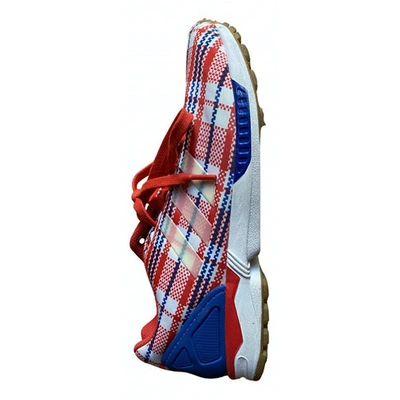 Pre-owned Adidas Originals Zx Low Trainers In Red