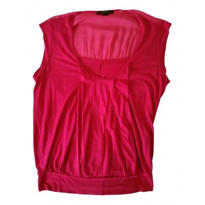 Pre-owned Seventy Pink Viscose Top