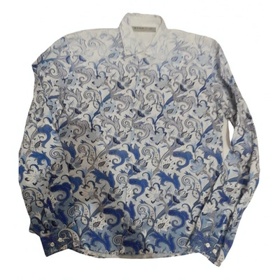 Pre-owned Etro Shirt In Blue