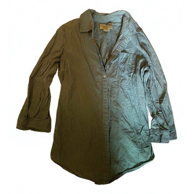 Pre-owned Elizabeth And James Shirt In Green