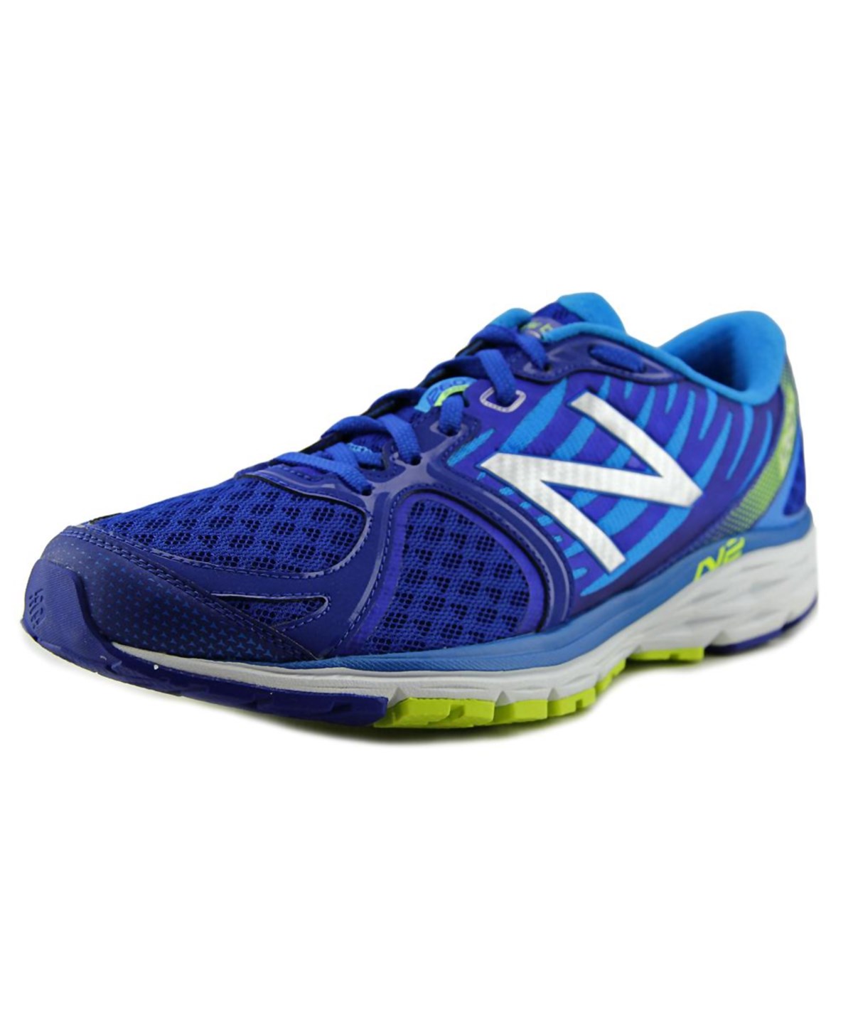 New Balance M1260 Men Round Toe Synthetic Blue Running Shoe | ModeSens