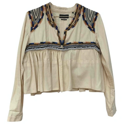 Pre-owned Isabel Marant Beige Cotton Top