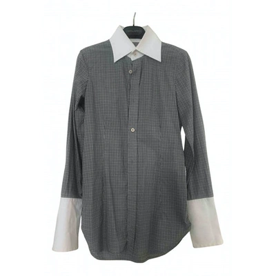 Pre-owned Dsquared2 Shirt In Grey