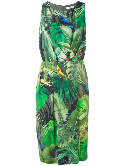 Max Mara Tropical Print Dress | ModeSens
