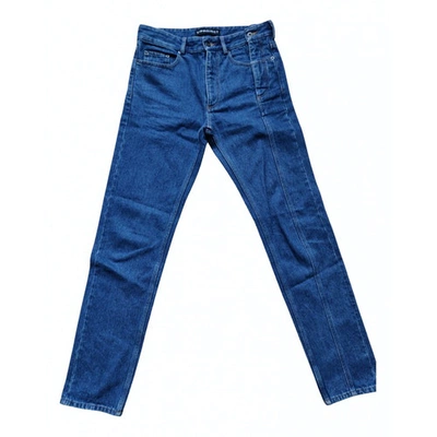 Pre-owned Y/project Blue Denim - Jeans Jeans