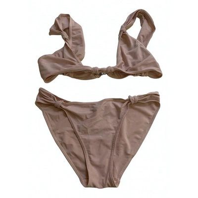 Pre-owned Dior Two-piece Swimsuit In Pink