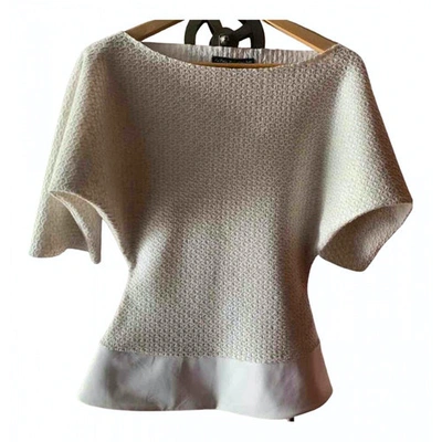 Pre-owned Chiara Boni Wool Top In Other