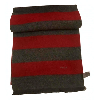 Pre-owned Bally Wool Scarf & Pocket Square In Multicolour