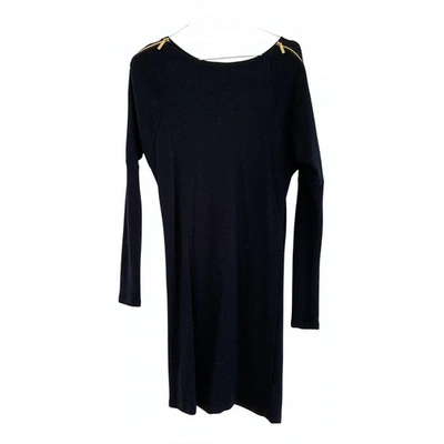 Pre-owned Michael Kors Blue Wool Dress