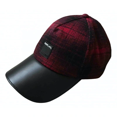 Pre-owned Replay Wool Hat In Multicolour