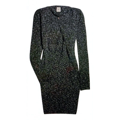 Pre-owned Rm By Roland Mouret Wool Mini Dress In Grey