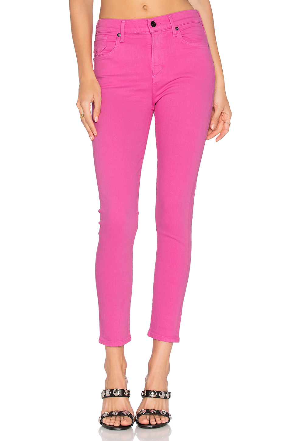 Agolde Sophie Skinny Crop In Candy | ModeSens
