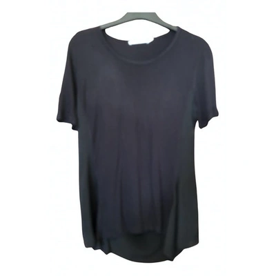 Pre-owned Alexander Wang T Black Cotton Top