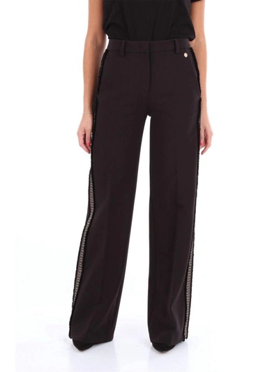Versace Collection Women's Black Polyester Pants