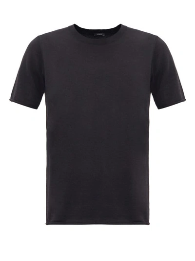 Joseph Cashair Cashmere T-shirt In Black