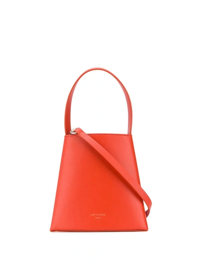 Low Classic 'mini Curve Bag' Bucket Bag In Orange