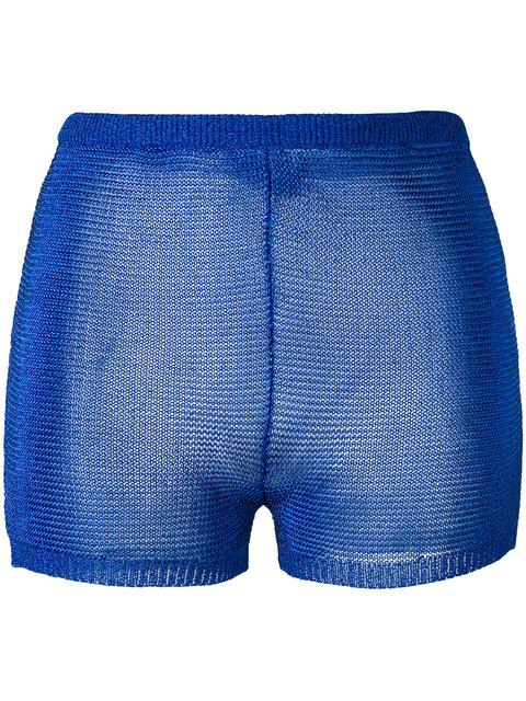 balmain biker shorts