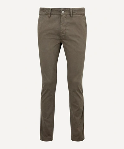 Nn07 Marco 1400 Slim Chino Trousers In Charcoal