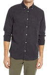 Nn07 Levon 5159 Slim Fit Flannel Button-down Shirt In Black