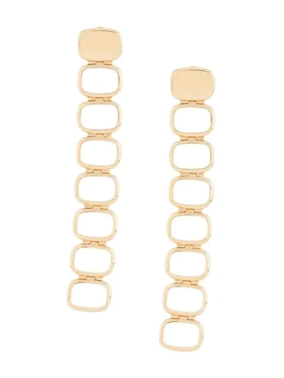 Ivi Chain-link Old Earrings In Gold