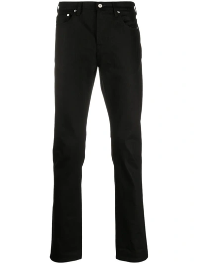Ps By Paul Smith Straight-leg Jeans In Black