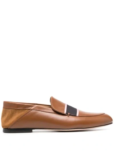 Paul Smith Slip-on Leather Loafers In Brown