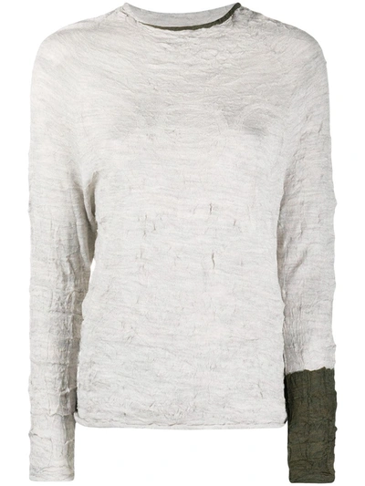 Y's Olympic Print Jumper In White