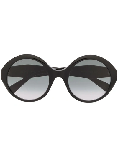 Gucci Gg0797s Black Female Sunglasses In Grey