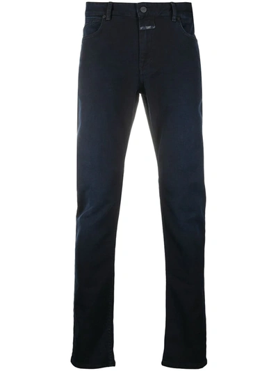 Closed Slim Fit Trousers In Blue