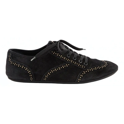 Pre-owned Louis Vuitton Lace Ups In Black