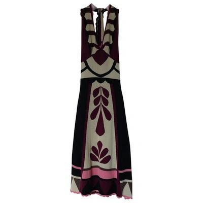 Pre-owned Temperley London Multicolour Silk Dress