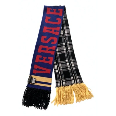 Pre-owned Versace Multicolour Wool Scarf