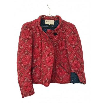 Pre-owned Isabel Marant Étoile Red Cotton Jacket