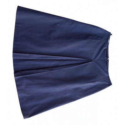 Pre-owned Jil Sander Skirt In Blue
