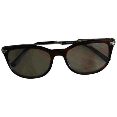 Pre-owned Burberry Brown Sunglasses