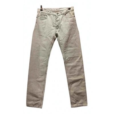 Pre-owned Maison Margiela Trousers In Green