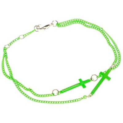 Pre-owned Dsquared2 Green Metal Bracelet