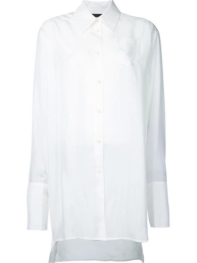 Yang Li Wide Cuff Shirt - White