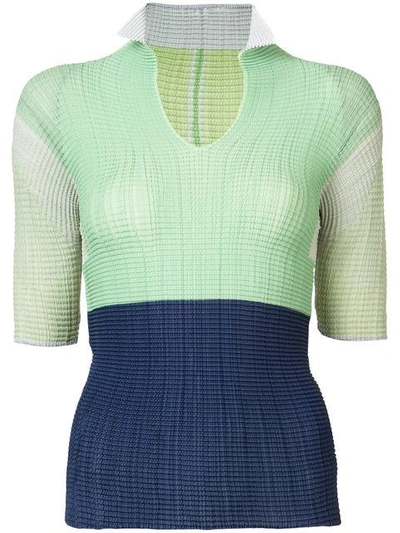 Issey Miyake Pleated Top