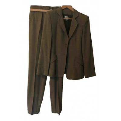 Pre-owned Armani Collezioni Jumpsuit In Brown